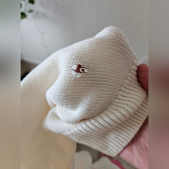 NWT J. Crew Factory Cotton Neutral Fair Isle Crewneck Sweater size L - Picture 10 of 11